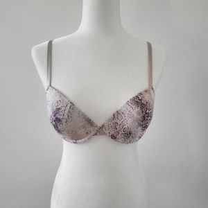 Undies snake print push up bra 34C